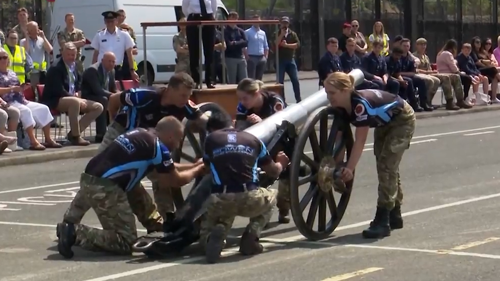 Brickwoods Field Gun Competition training 290623 CREDIT BFBS.jpg 