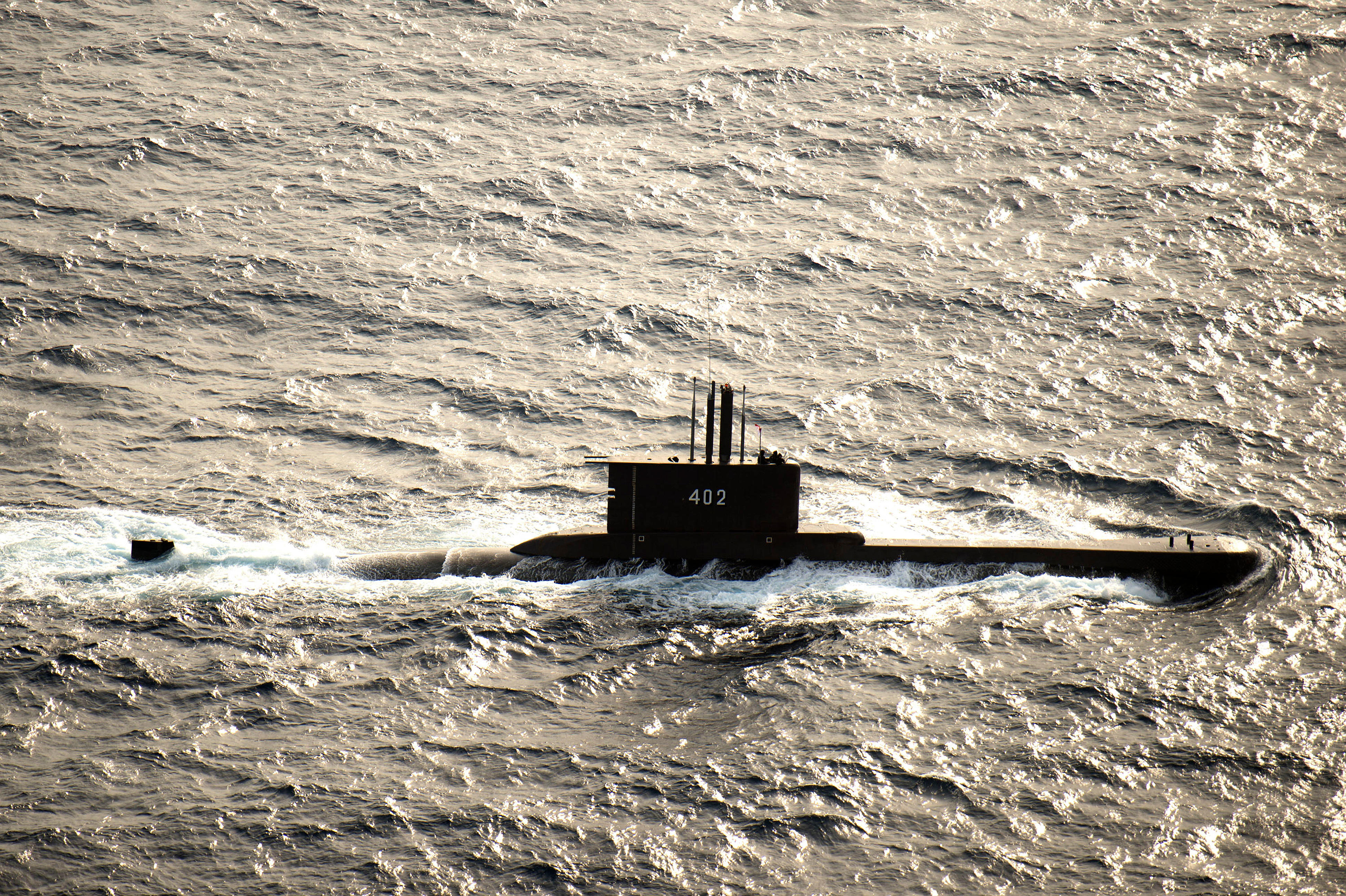 Cover image: File photo of the missing Indonesian submarine (Picture: Stocktrek Images/Alamy Stock Photo).