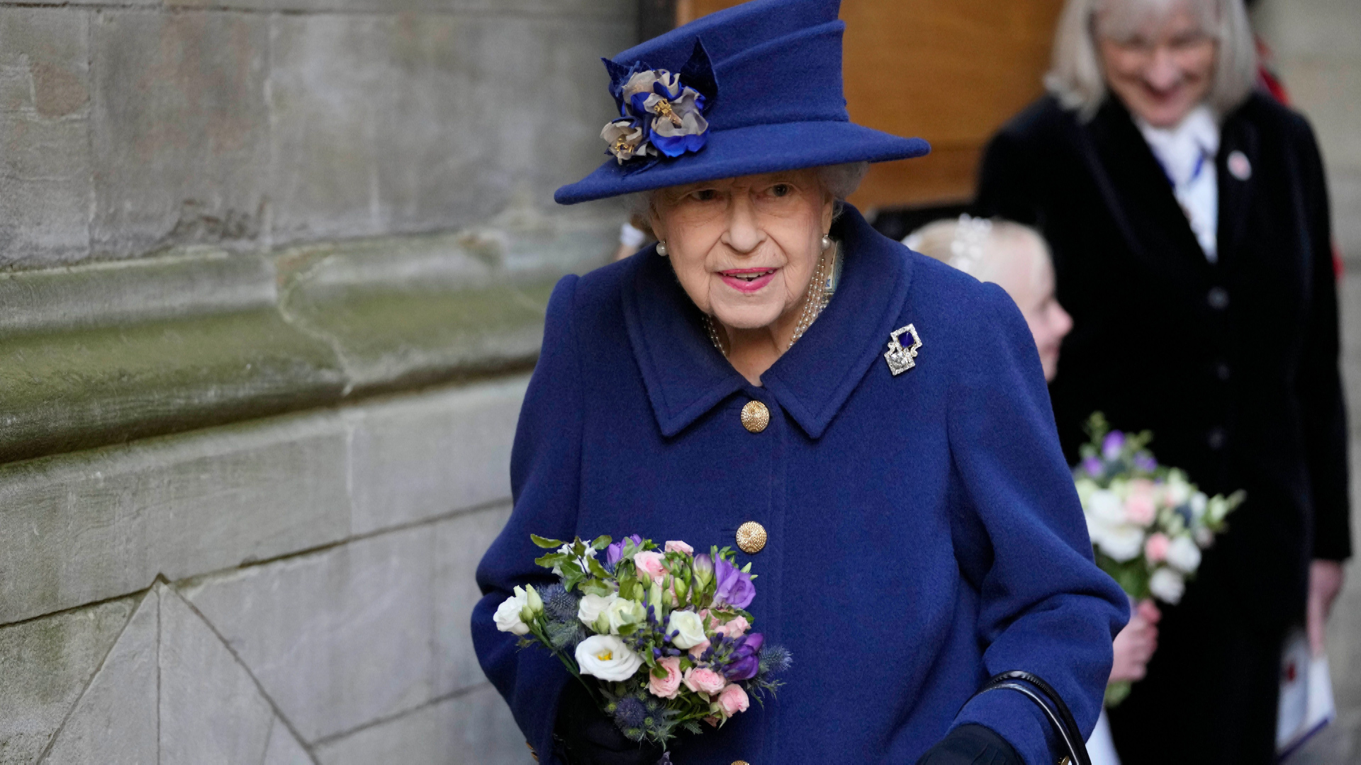 The Queen after attending a service at Westminster Abbey marking the centenary of the Royal British Legion earlier this month