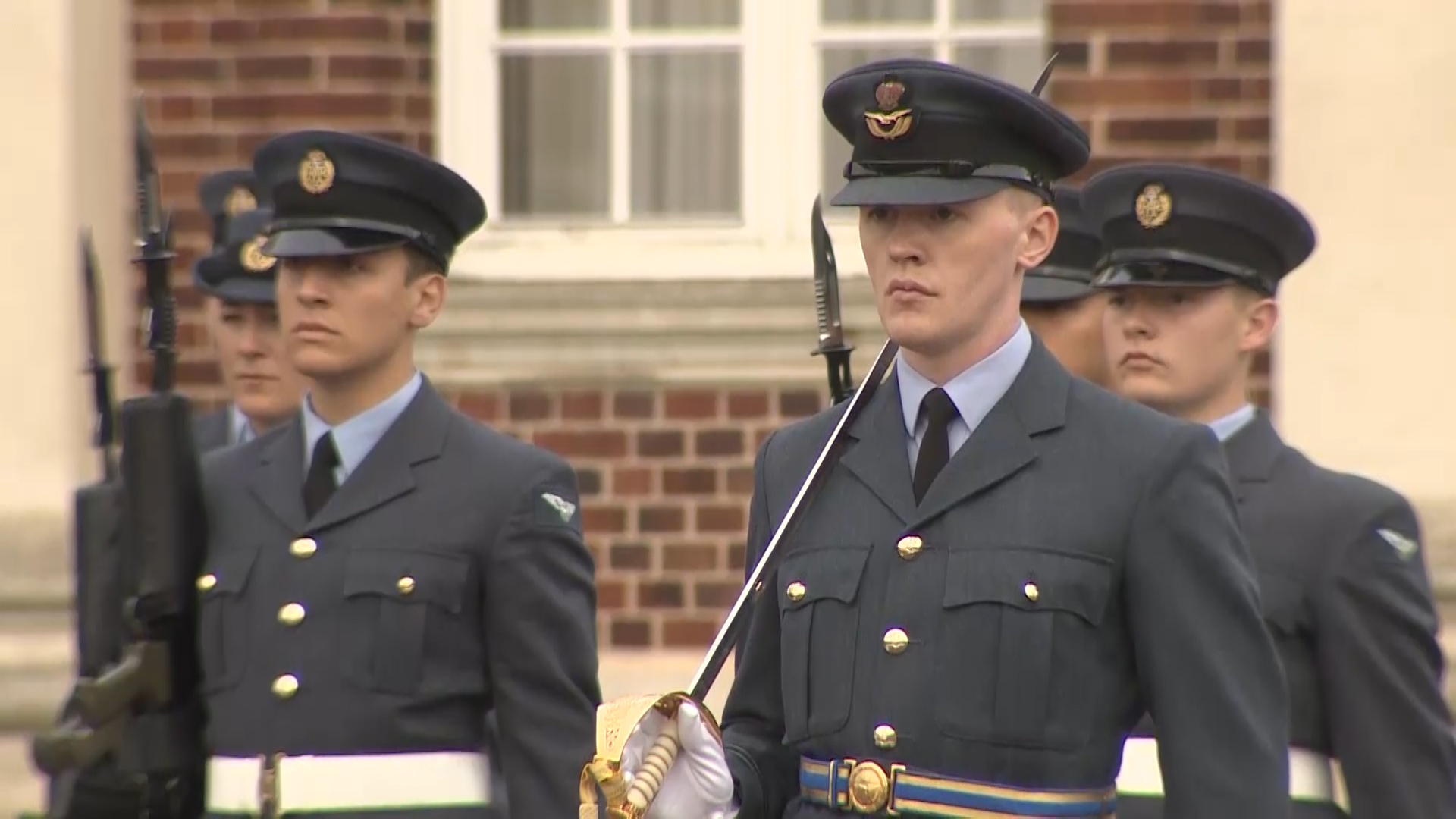Concluding graduation at RAF graduation