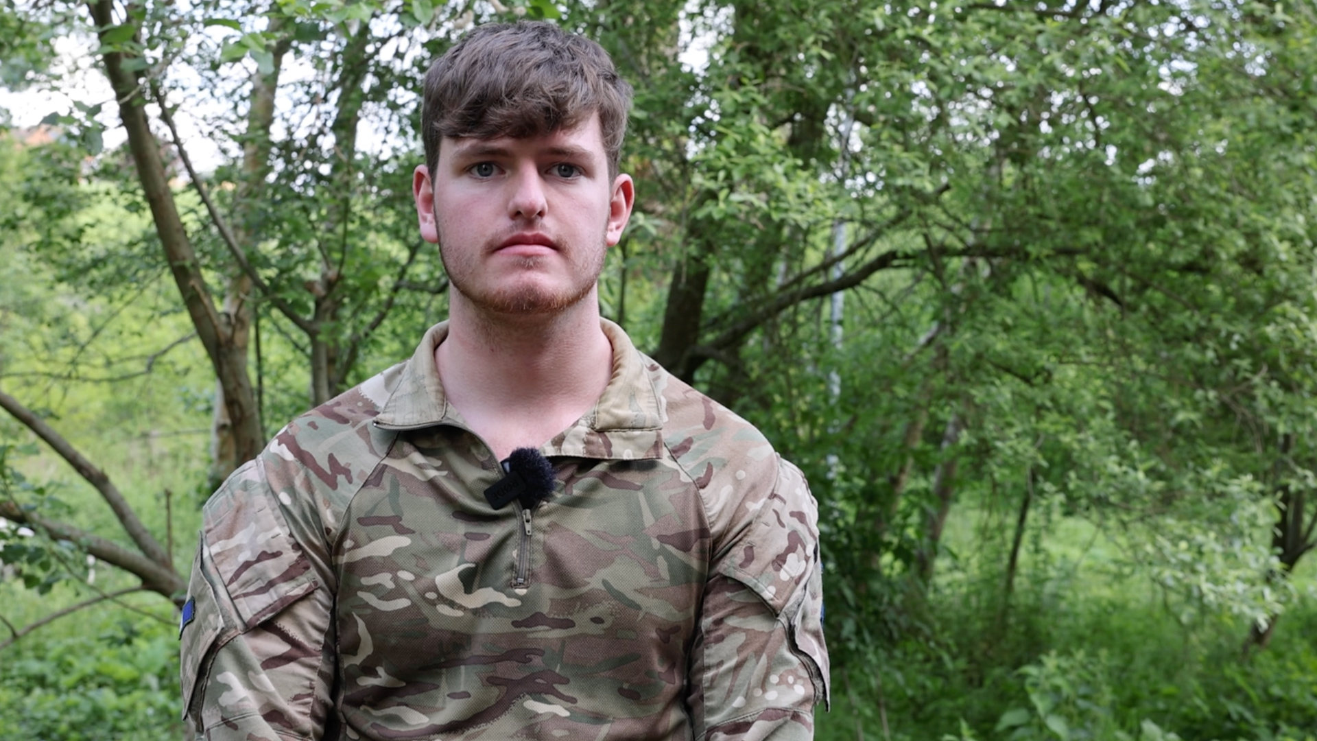 Signaller Joe McIntyre 