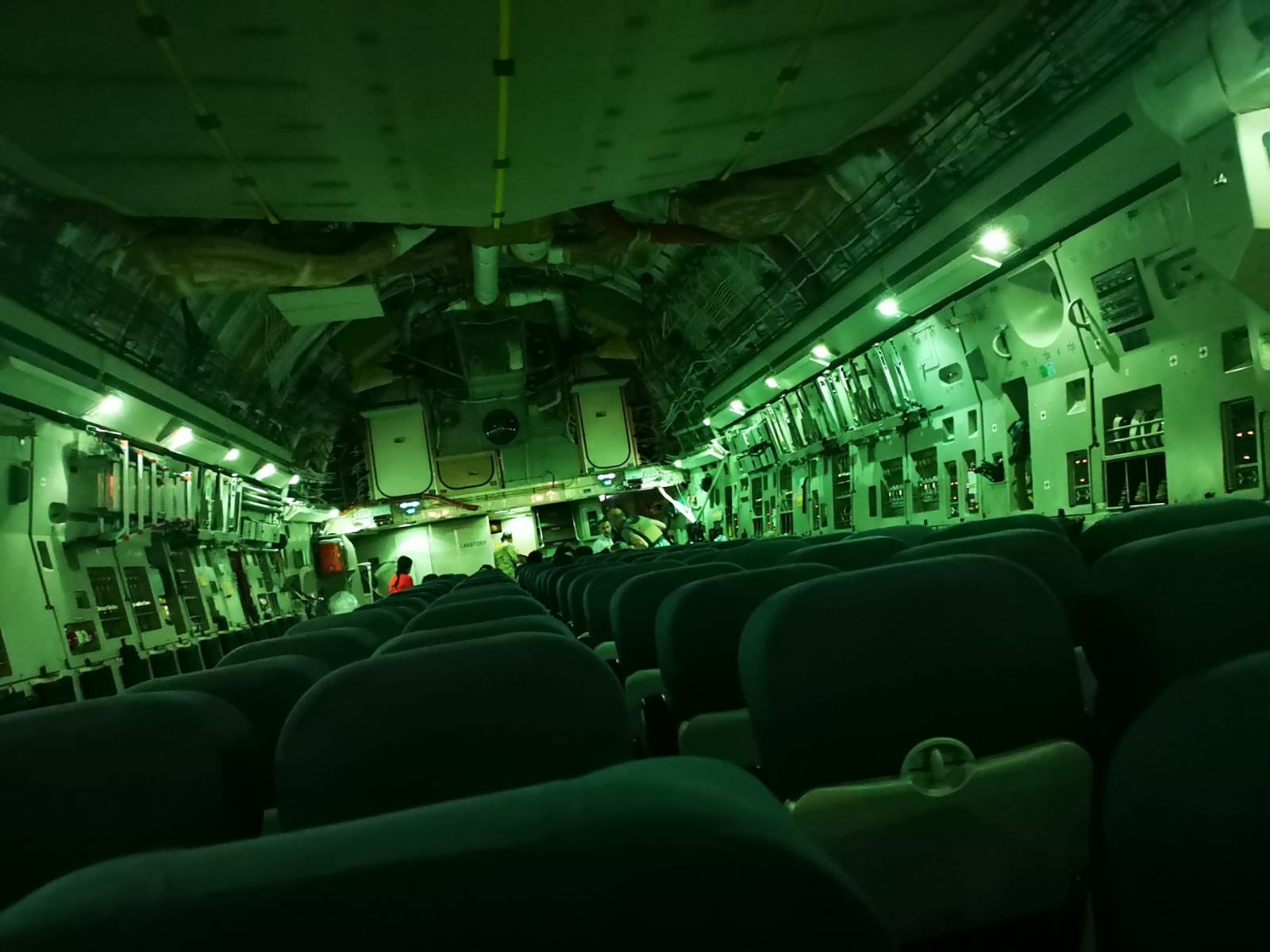 The "empty" flight that Paul 'Pen' Farthing's wife travelled on