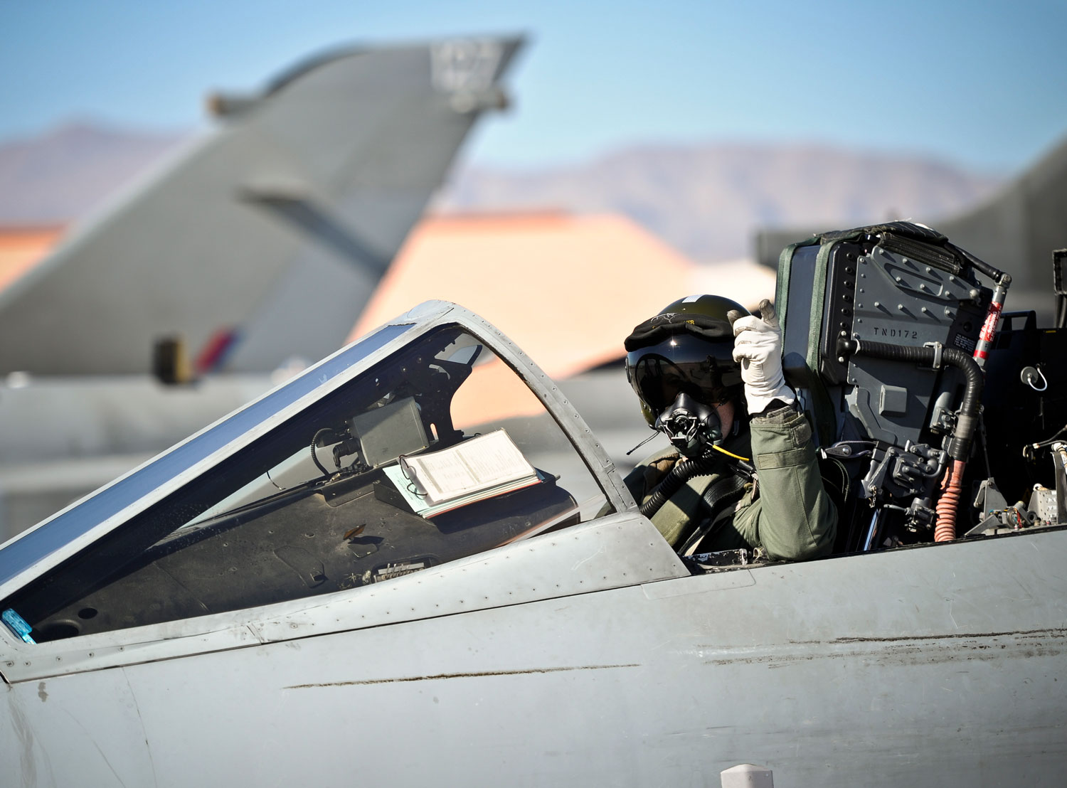 RAF Tornado GR4 pilot Nevada 2014