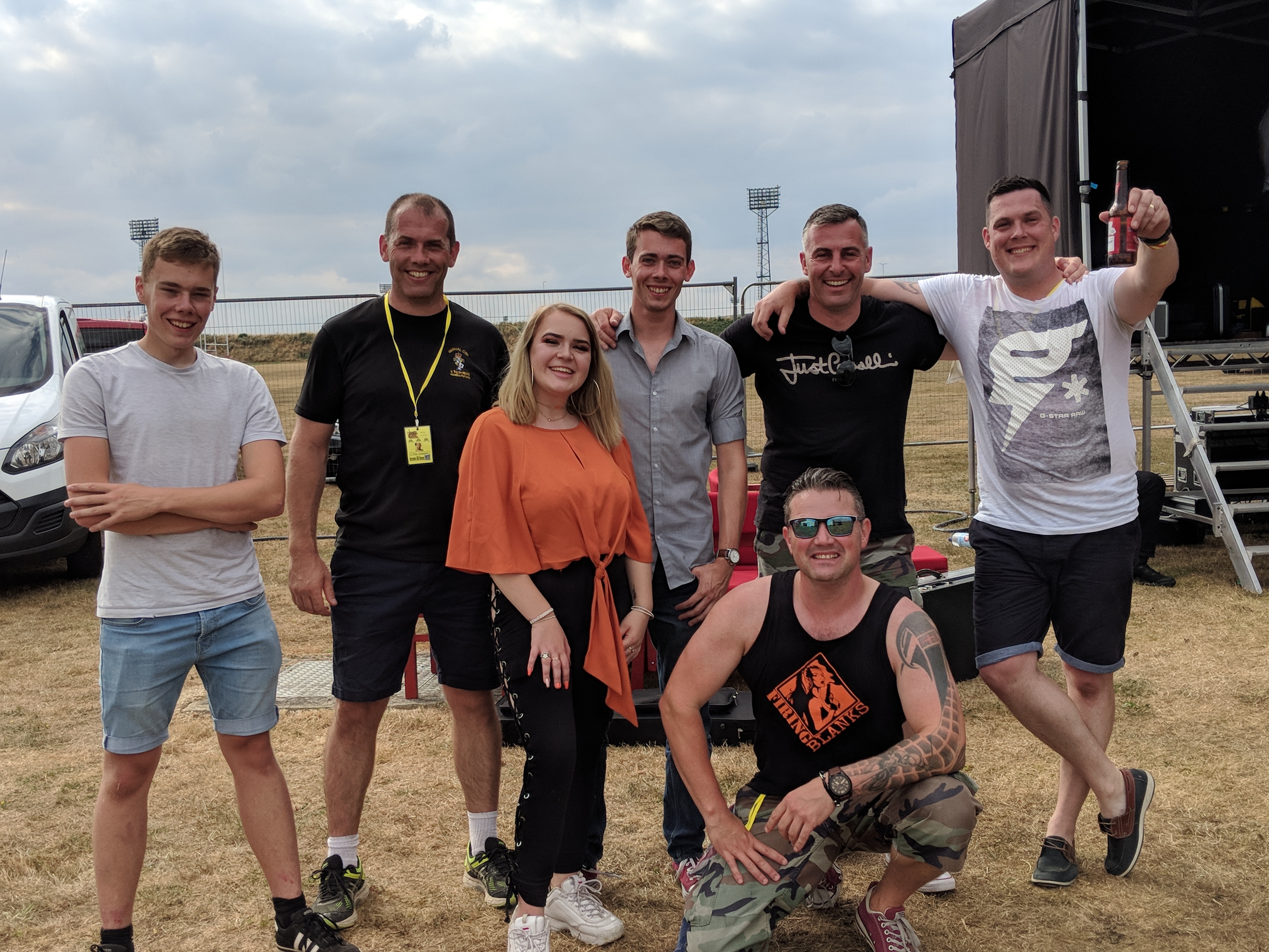 Firing Blanks Backstage at CIVPOP 2018