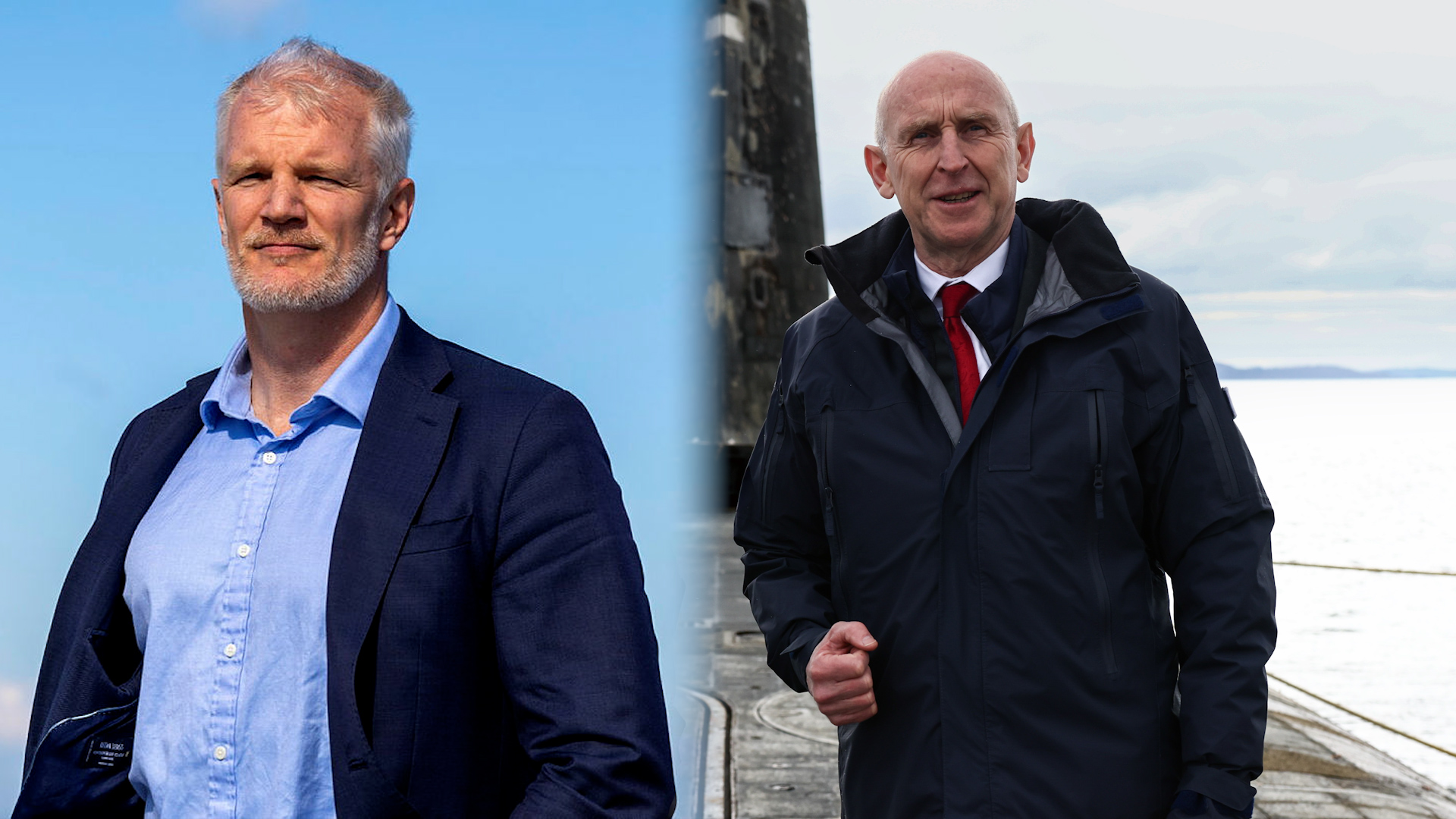 Former Armed Forces Minister Al Carns and former Defence Secretary John Healey left the government earlier this month before the DIP was published (Picture: MOD)