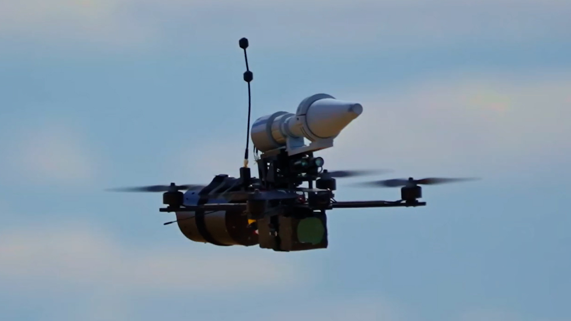 Turkey's Kargu FPV drone during a test strike