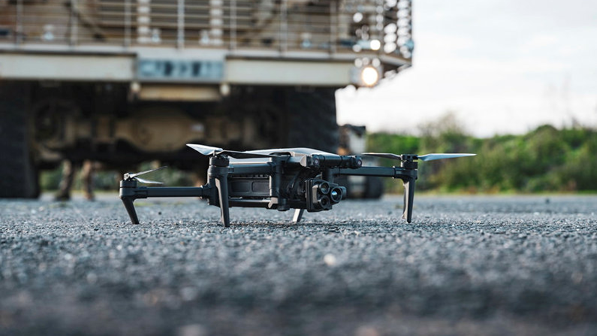 Explosives detection drone