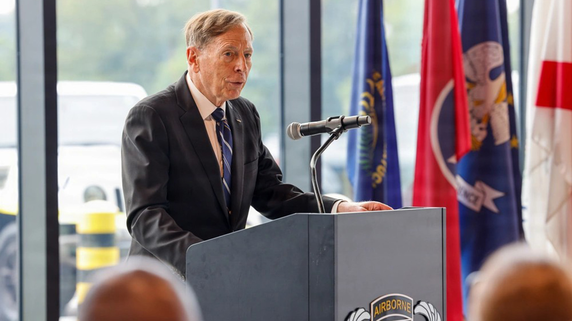Gen (Ret'd) Petraeus spoke at the Lord Speaker's Lecture after being invited by the Lord Speaker (Picture: Department of War)