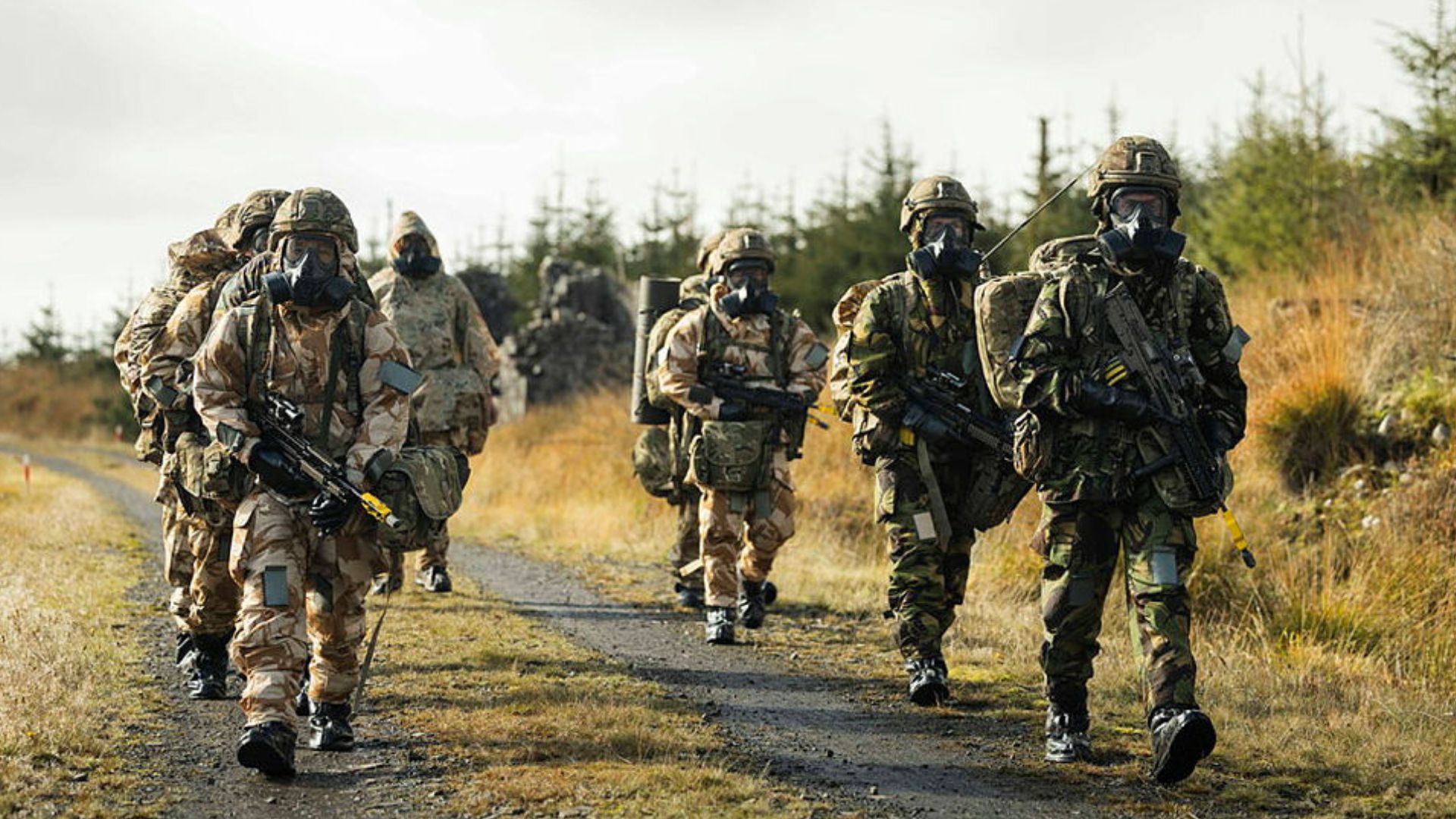 CBRN readiness will be tested, with assessments focused on units arriving equipped, prepared and capable of operating effectively in a contaminated environment (Picture: MOD)