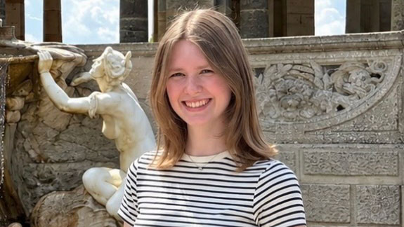 First time author Esme Smith is an apprentice curator at the Imperial War Museum (Picture: Esme Smith)
