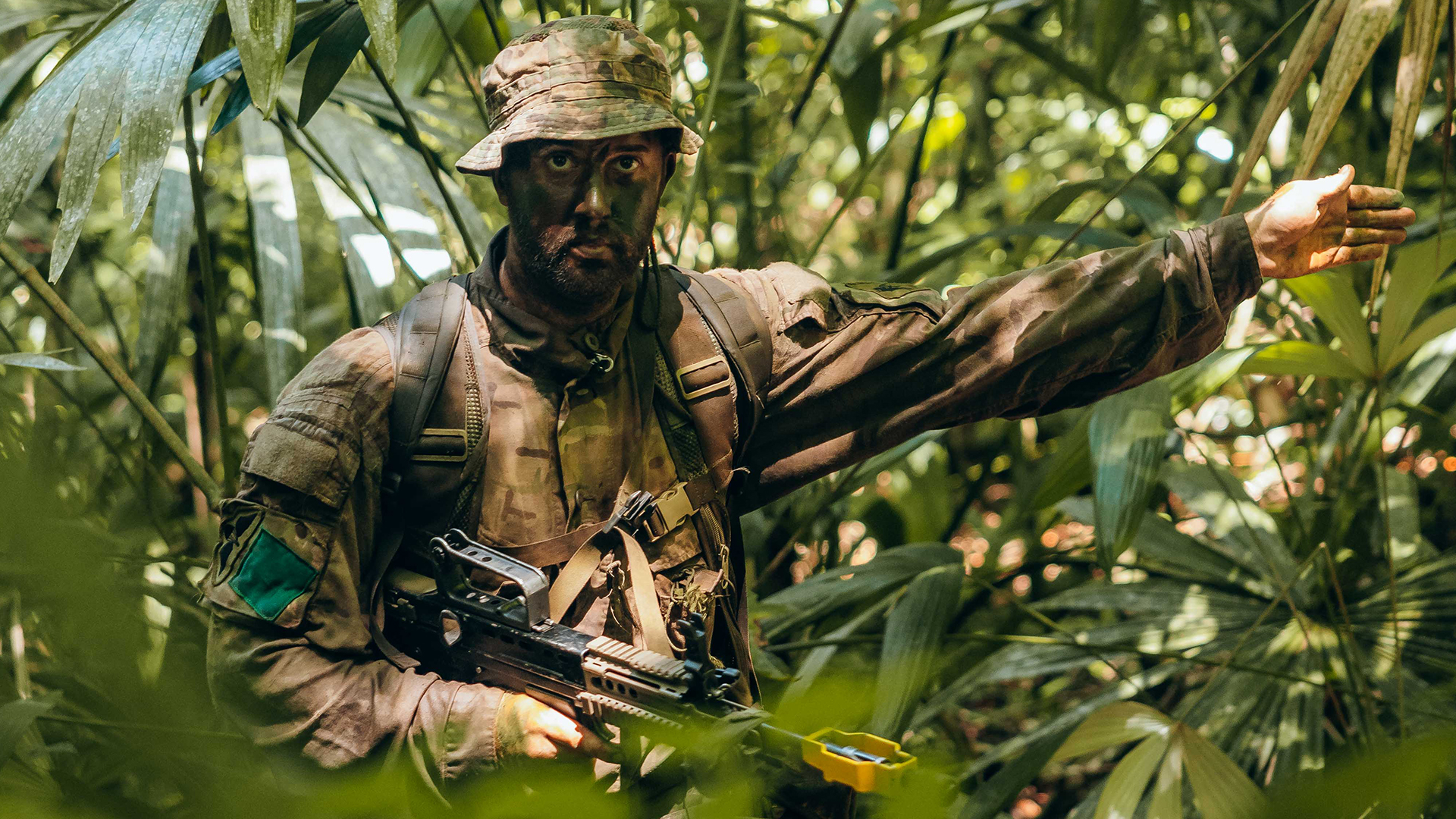 Comms is tricky at best in a jungle environment, but good field signals will always work at section or platoon level