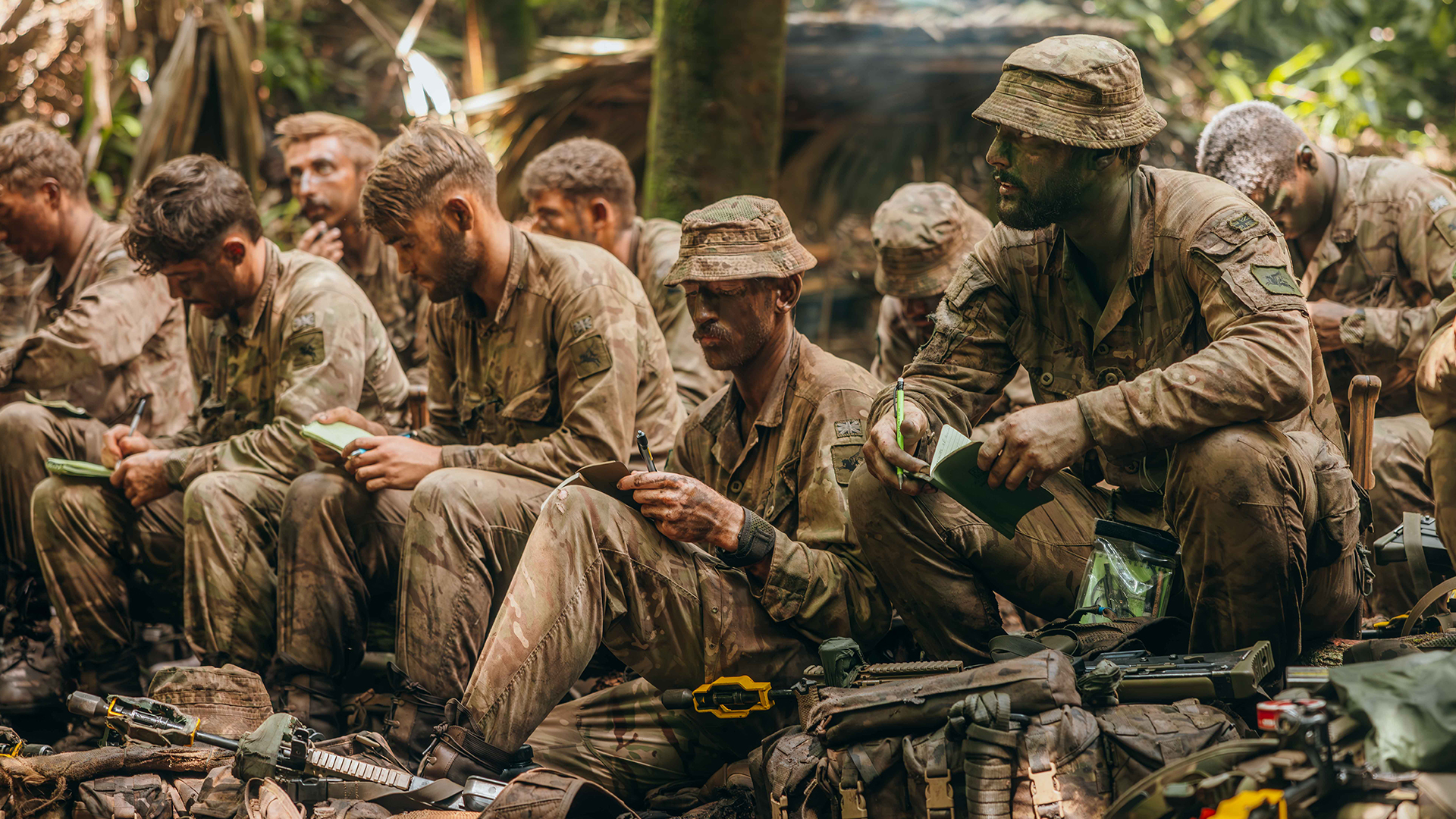 Much of the month-long training emphasised the basic, but crucial, soldiering skills such as applying foot powder and keeping the personal weapon clean and lubricated in the hot and humid environment