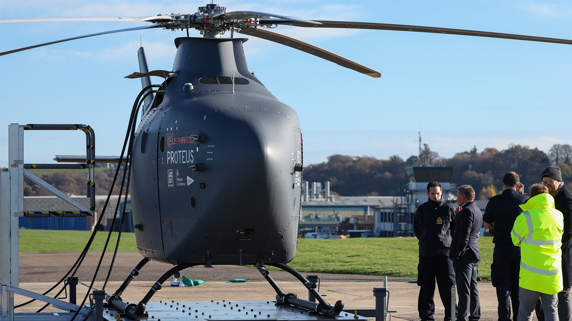 Proteus can haul loads weighing up to one tonne, which could include sonobuoys or even weapons