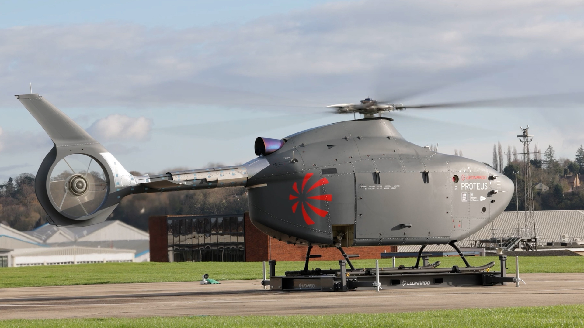 Proteus - or autonomous helicopters like it - will one day form part of a hybrid air wing