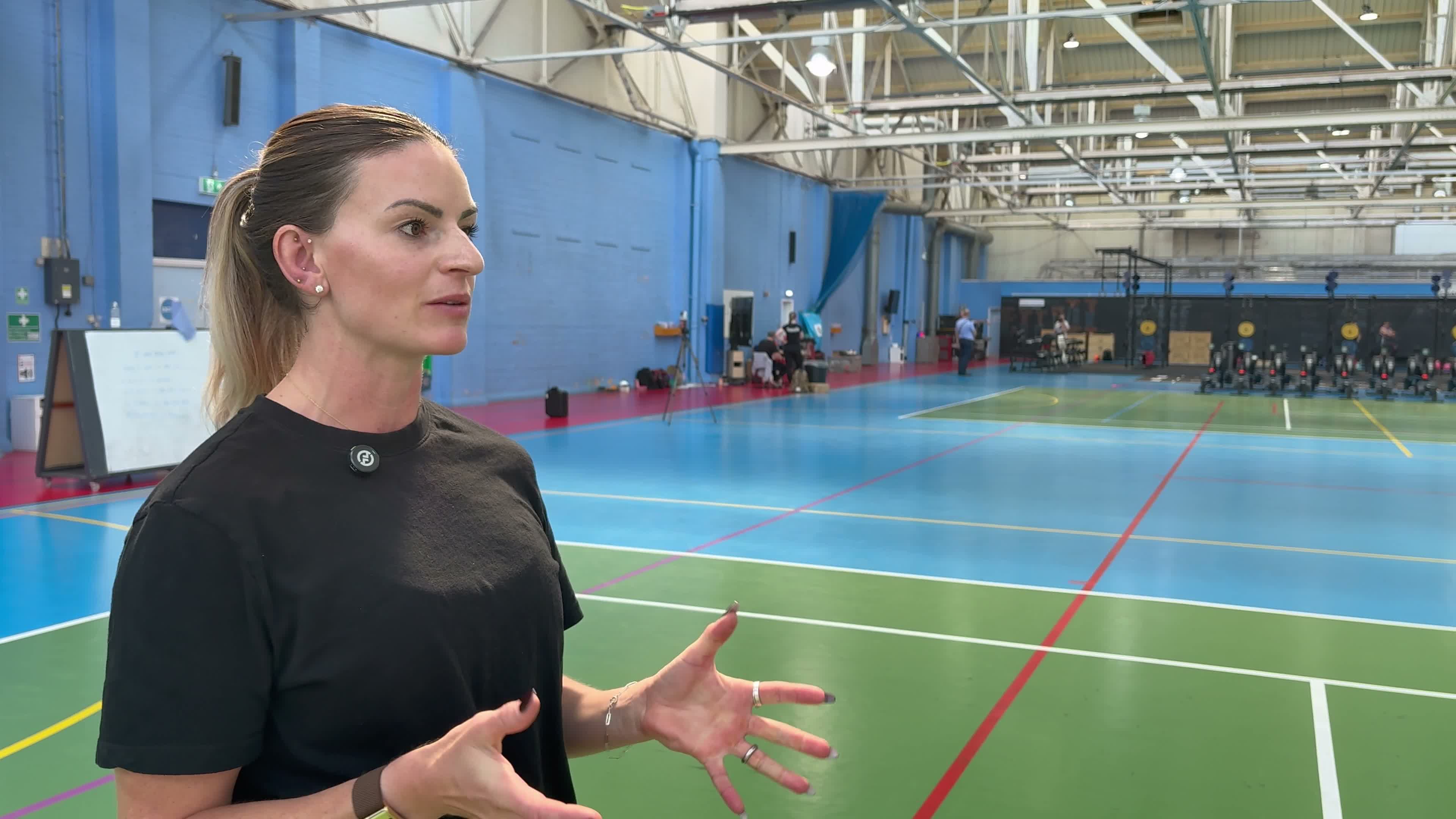 Sqn Leader Bagshaw has worked tirelessly to introduce functional fitness into the military as a recognised sport (Picture: BFBS)