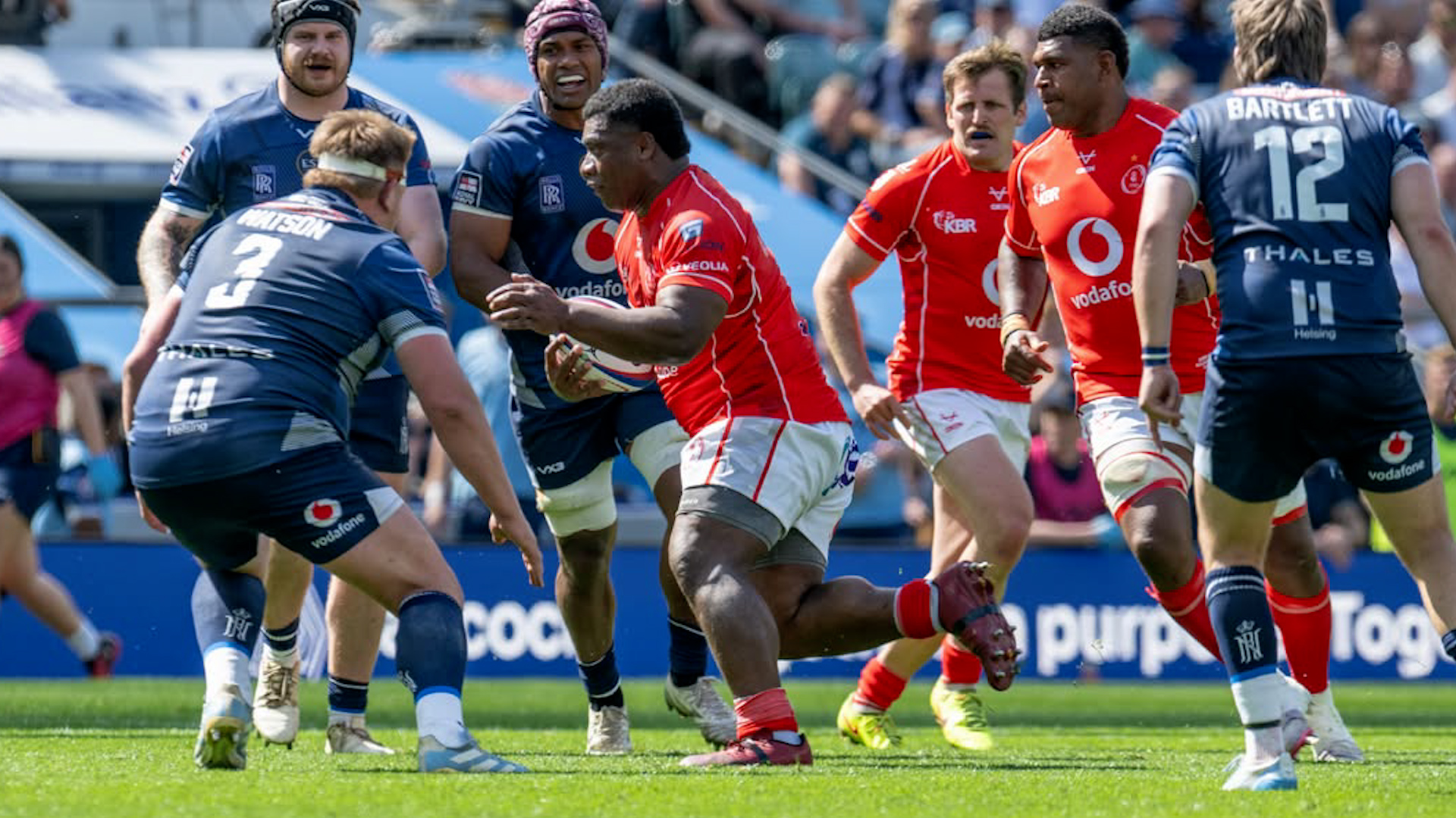He came on as an impact player in the club's opening win of the season against Leicester Tigers (Picture: Alligin Photography)