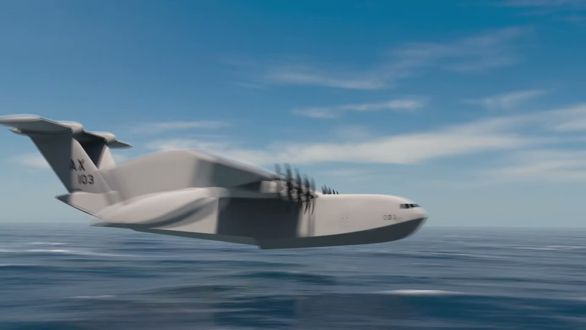 The "Liberty Lifter" combines a wing-in-ground effect with the ability to fly at 10,000 metres (Picture: Aurora)