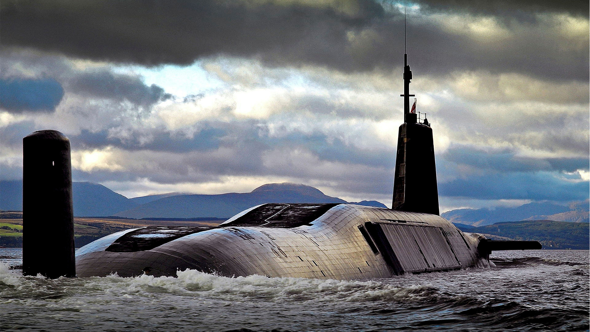 HMS Vengeance is the fourth and final Vanguard-class submarine and carries the Trident ballistic missile, the UK's nuclear deterrent (Picture: MOD)