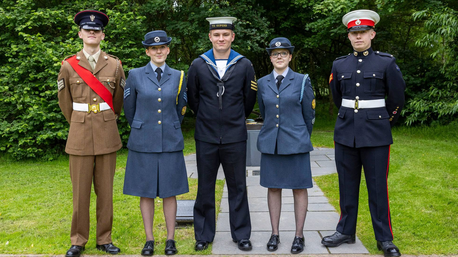 The cadets gave Mr Bailey the "skills, confidence and opportunities I would never otherwise have had" (Picture: MOD)