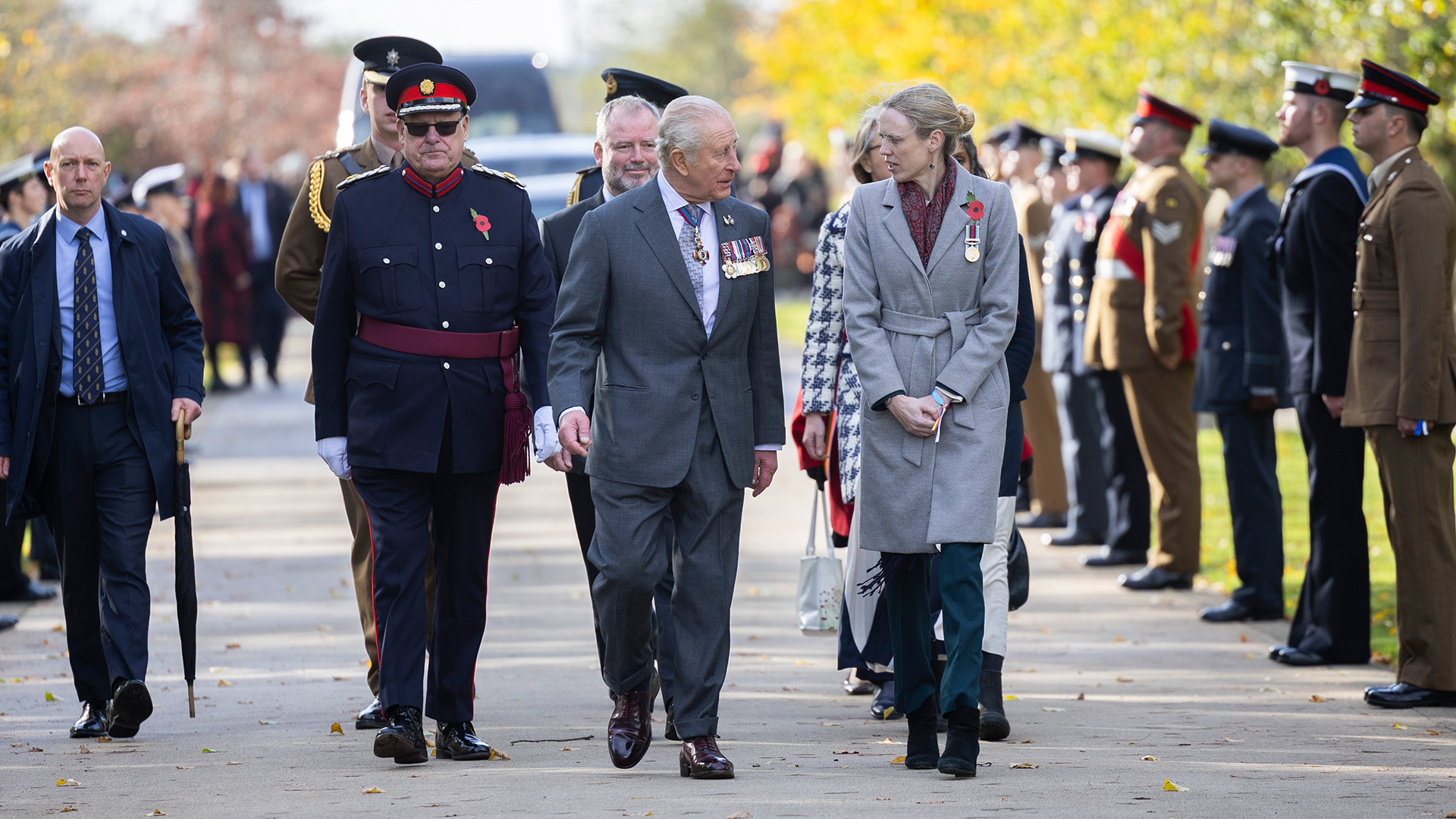 King Charles discusses the issue with Veterans & People Minister Louise Sandher-Jones