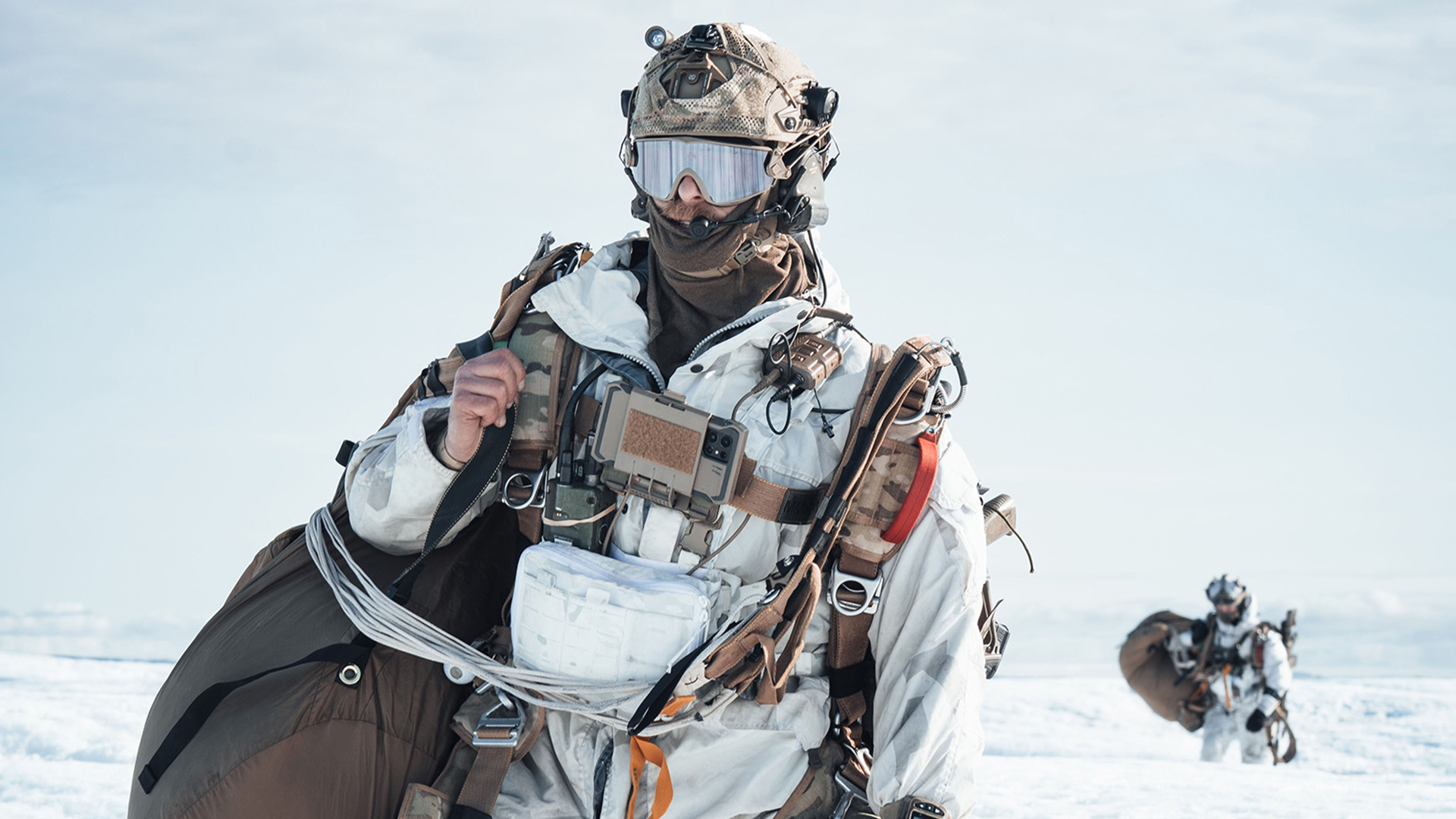 The sole officer has been sent at Copenhagen's request to join a reconnaissance group 