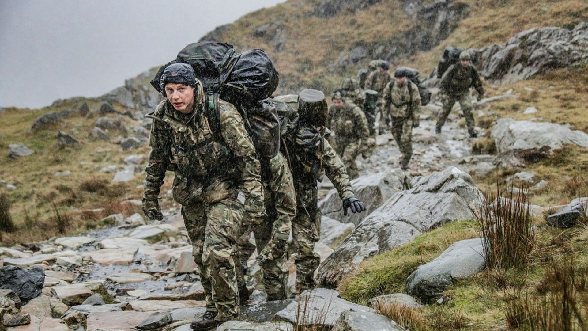 HAVERSACK is particularly important in adverse weather conditions, such as those frequently encountered by personnel training in Wales