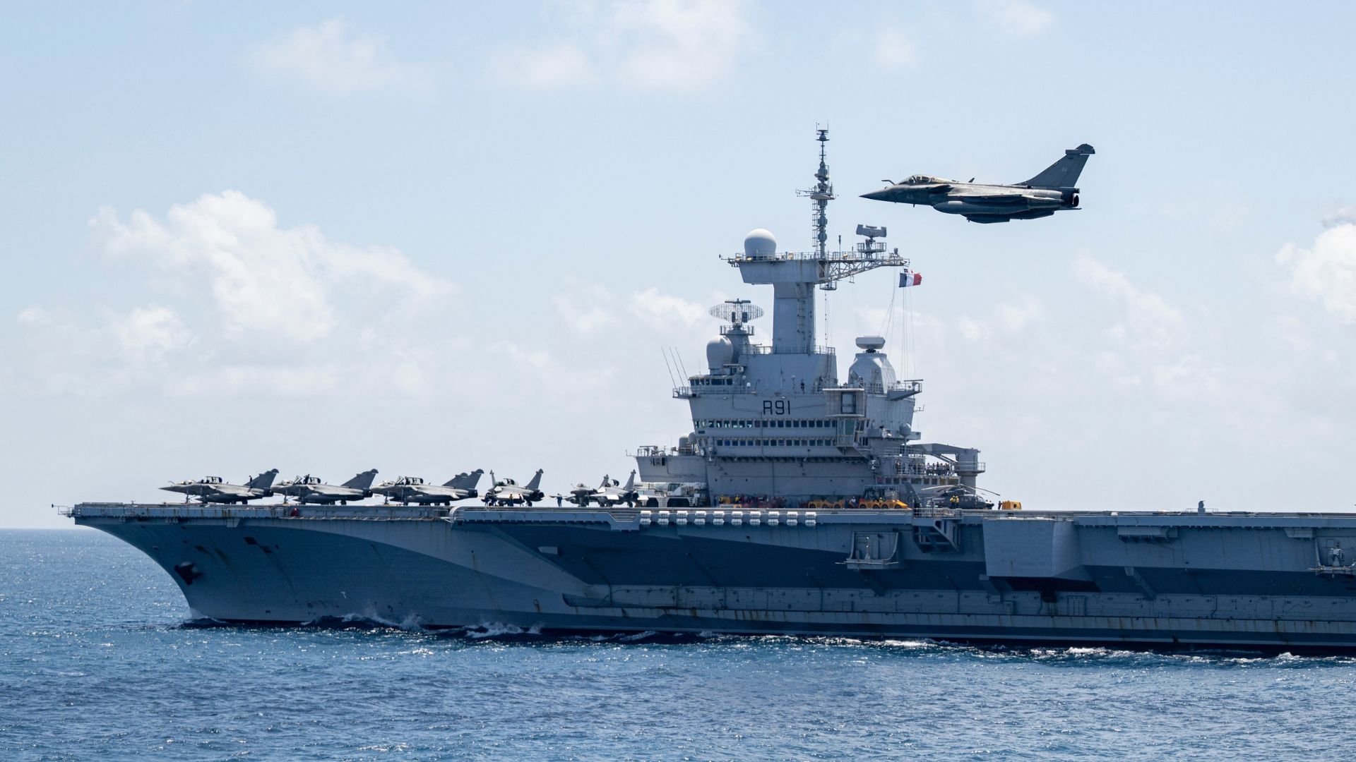 The Charles de Gaulle is France's most advanced warship and has been deployed to the Mediterranean