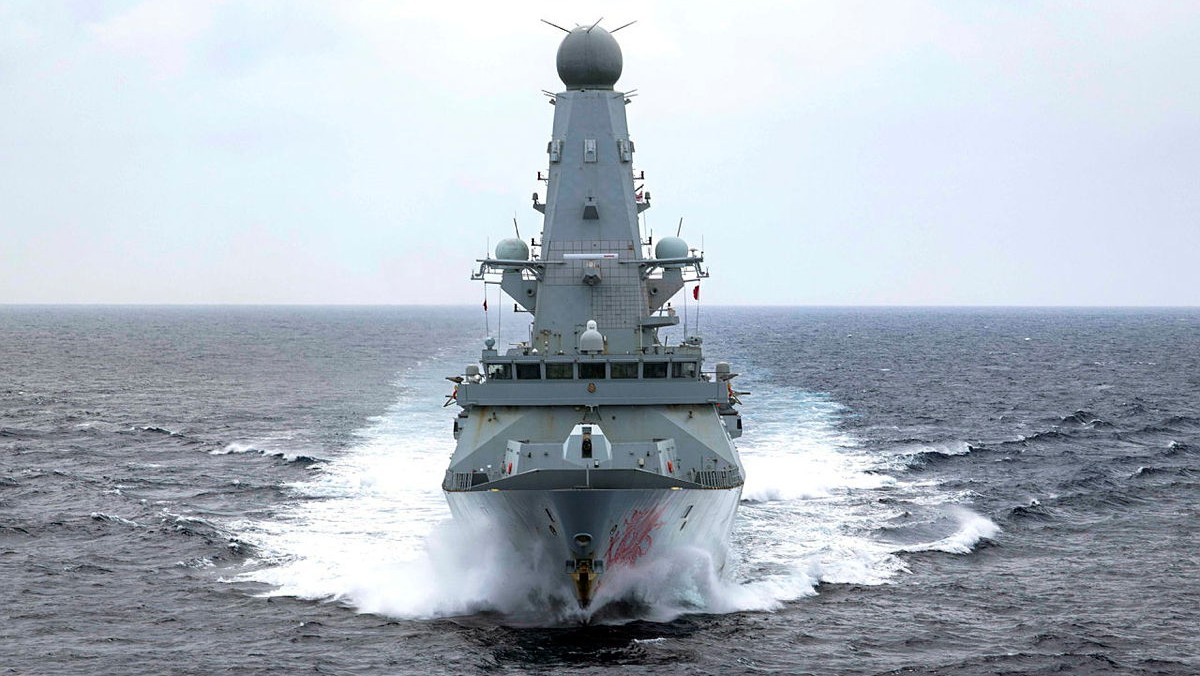 HMS Dragon Credit MOD