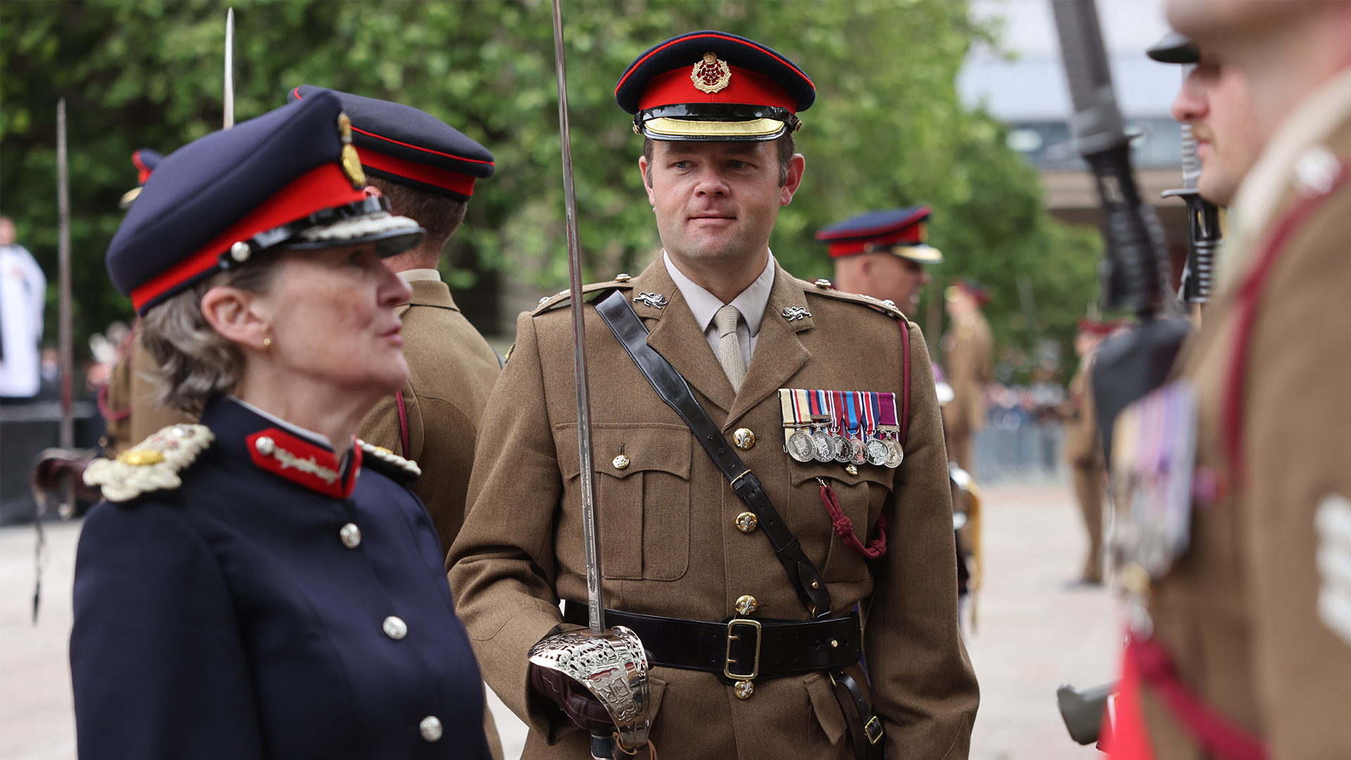 The Duke of Lancaster’s Regiment has marked 20 years since its formation with a parade in Preston