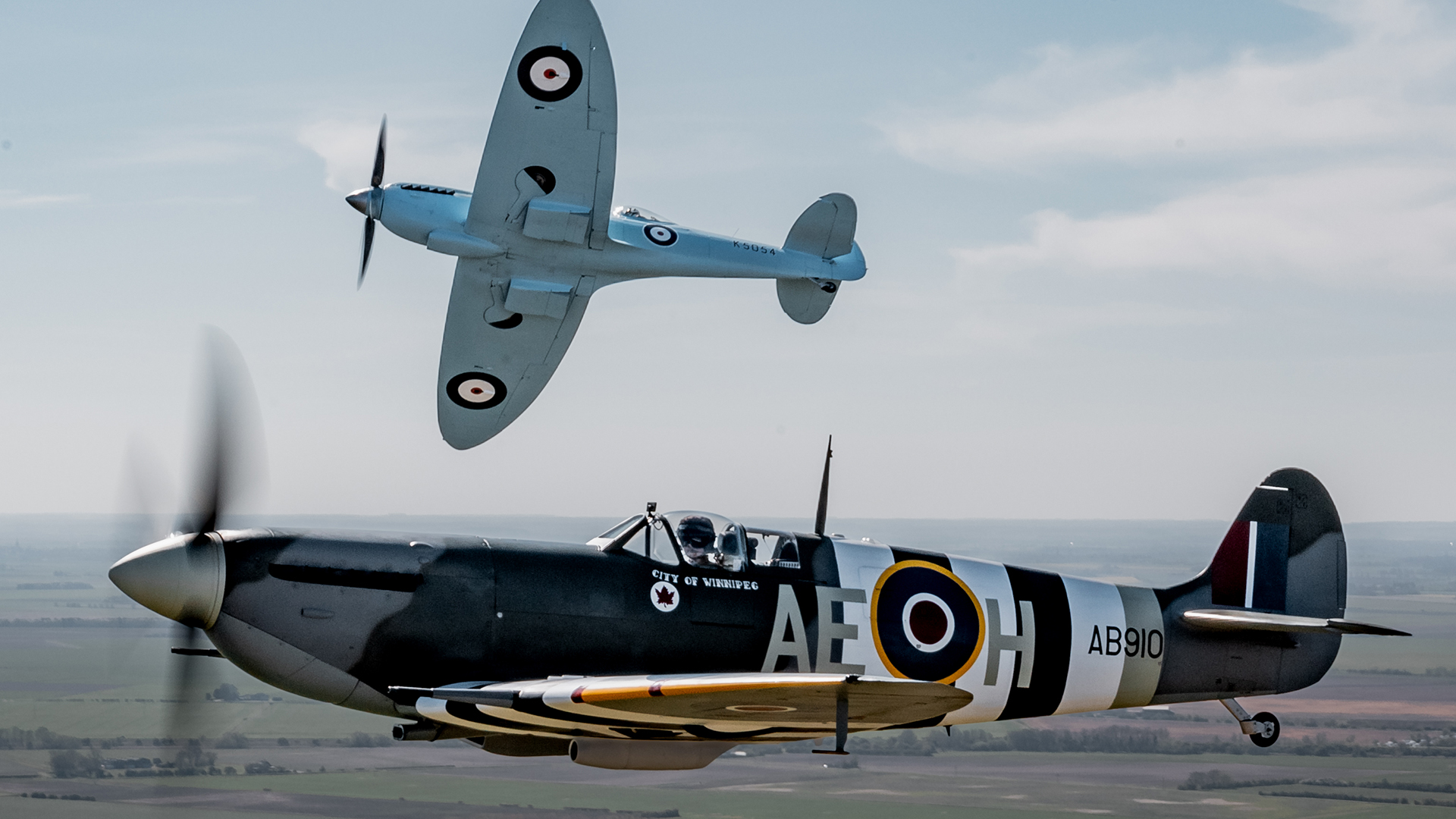 For thousands of pilots, their first experience of the Spitfire would be solo, with an instructor flying alongside