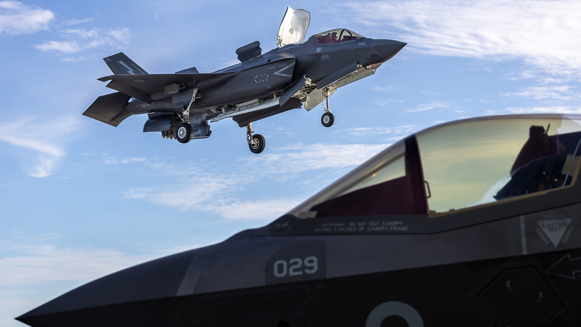 HMS Prince of Wales's complement of Lightnings is now back at RAF Marham