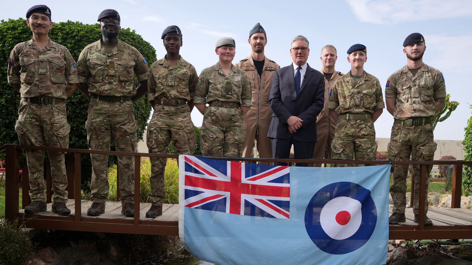 Sir Keir extended his thanks on behalf of himself, and "the millions of people in the UK"