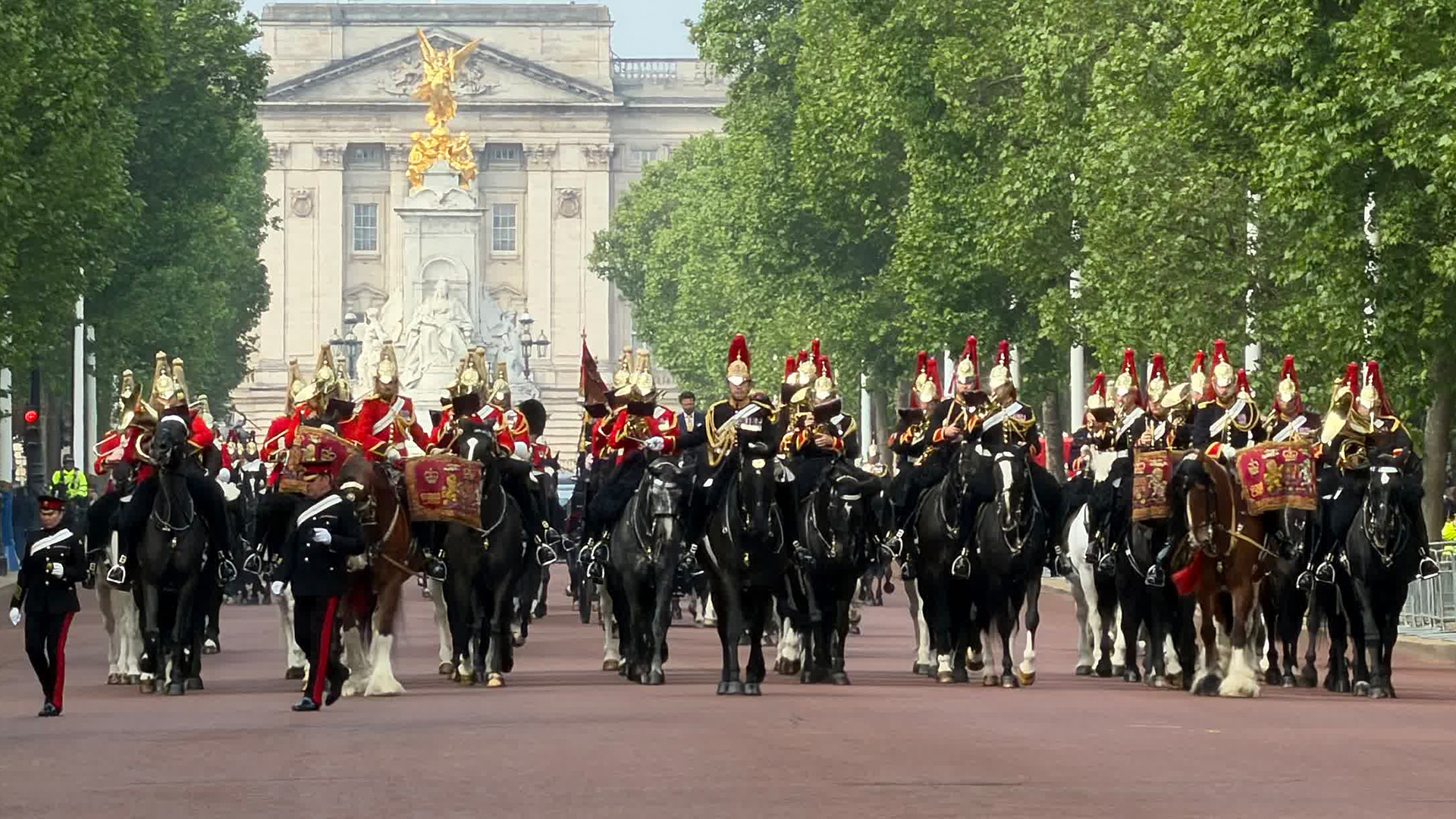 The regiment had to pass the Major General's Inspection in order to be declared fit to undertake its ceremonial duties (Picture: BFBS)