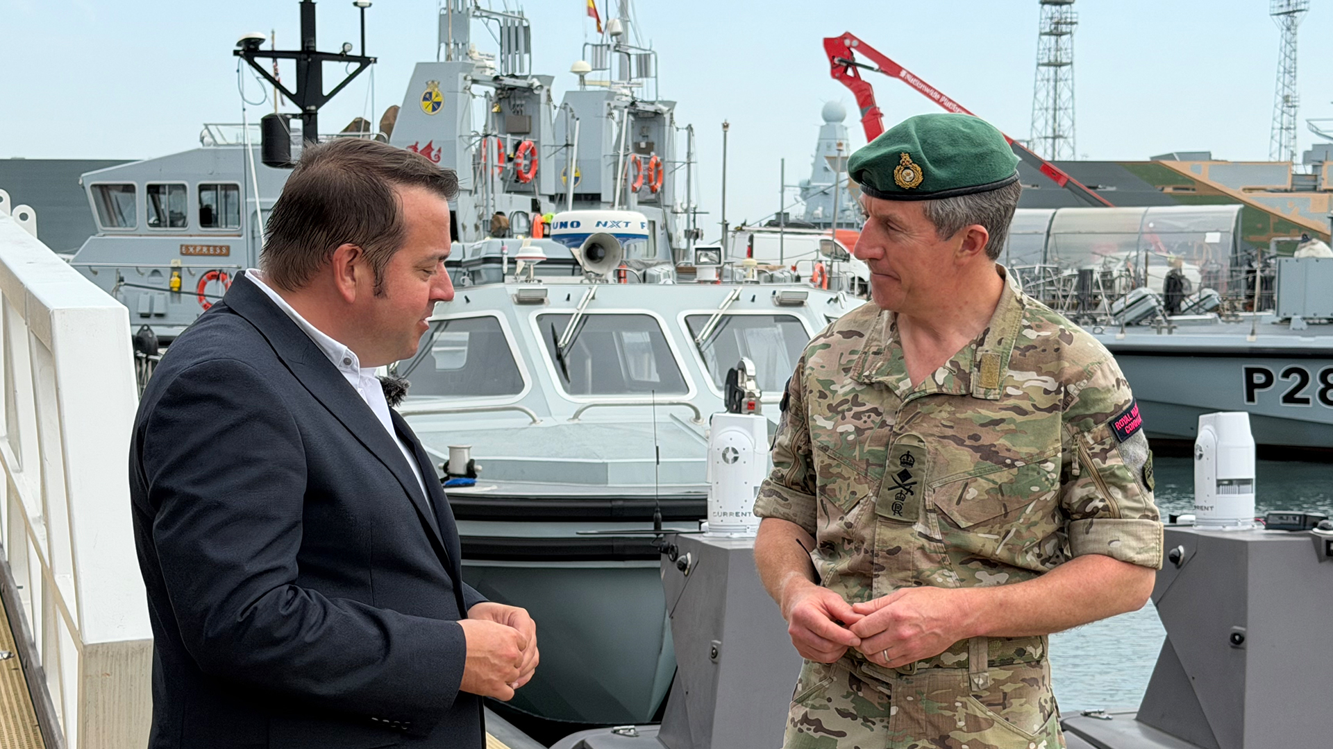 Gen Sir Gwyn is currently in his first year as First Sea Lord - and in another first is the only Royal Marines officer to have held the role (Picture: BFBS)