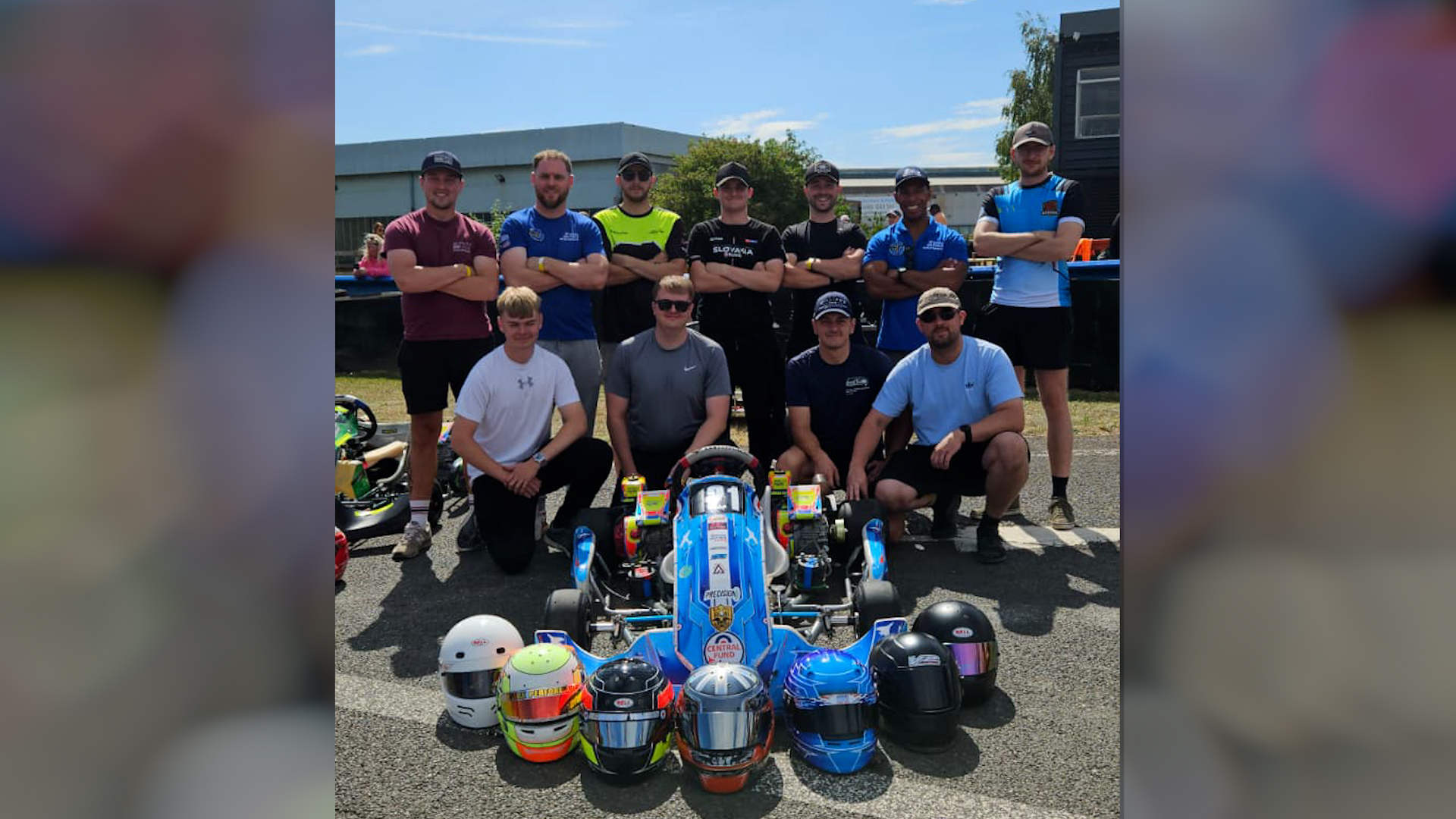 08082026 RAF karting team at British 24-hours endurance race in Teeside CREDIT Sergeant Rob Small.jpg