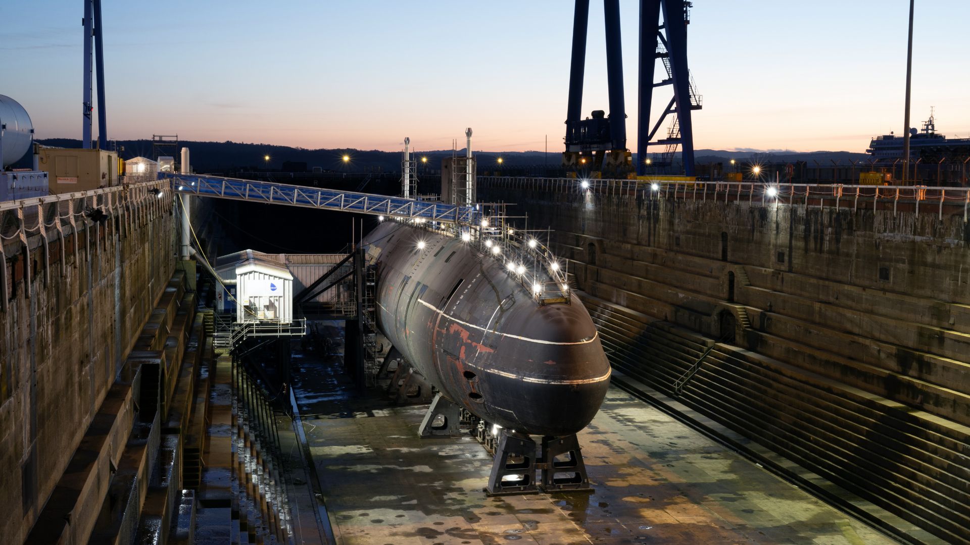 Dismantling work on HMS Swiftsure began in late 2024 (Picture: MOD)