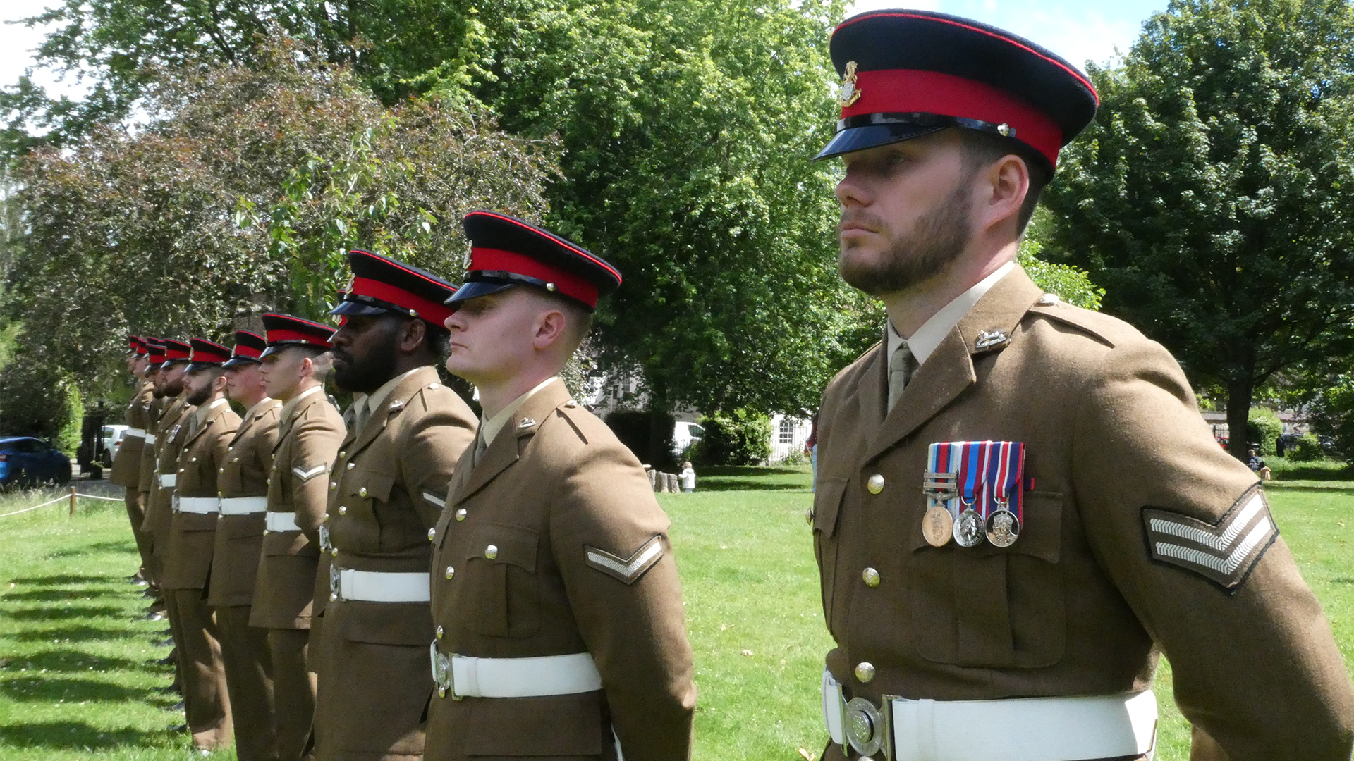 The Yorkshire Regiment, now The Royal Yorkshire Regiment, was formed by the amalgamation of The Prince of Wales's Own Regiment of Yorkshire, The Green Howards and The Duke of Wellington's Regiment (Picture: BFBS)
