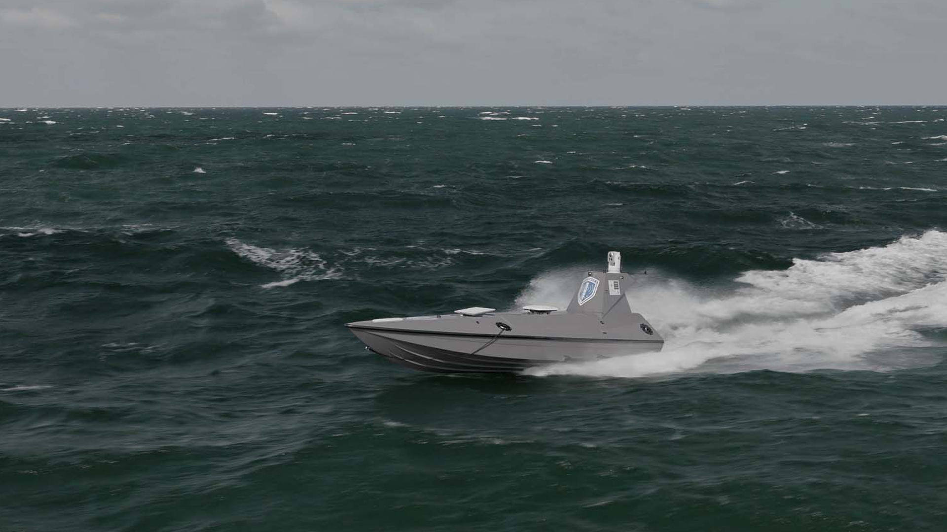  Stock image of a Kracken drone in water
