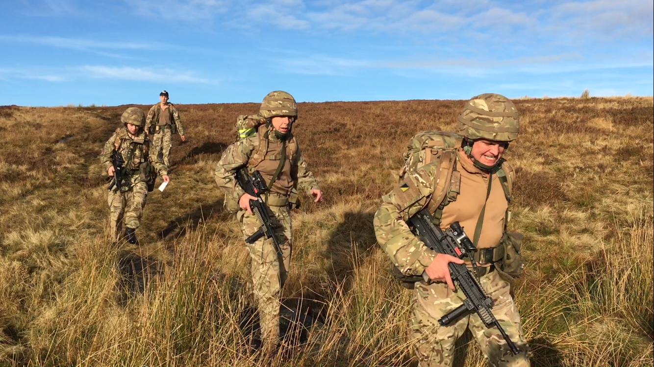 1 CS Battalion REME from Catterick on exercise