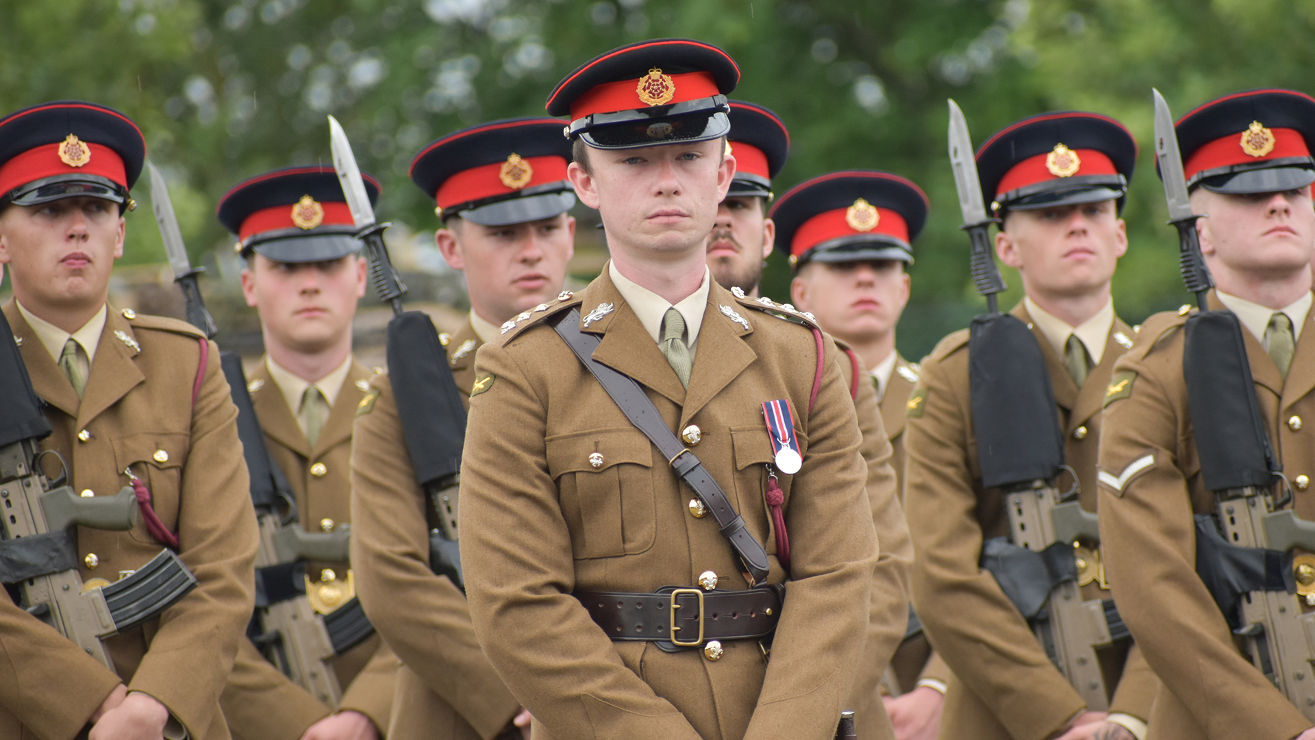 The infanteers were deployed to Estonia in May and will take up their new Nato role in July (Picture: 1 Lancs)
