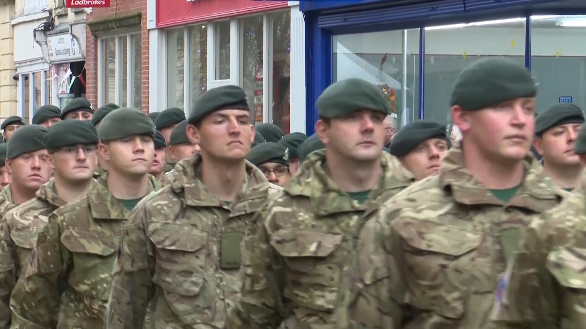 1 Rifles and 6 Rifles return from Kabul Credit BFBS 21.11.19