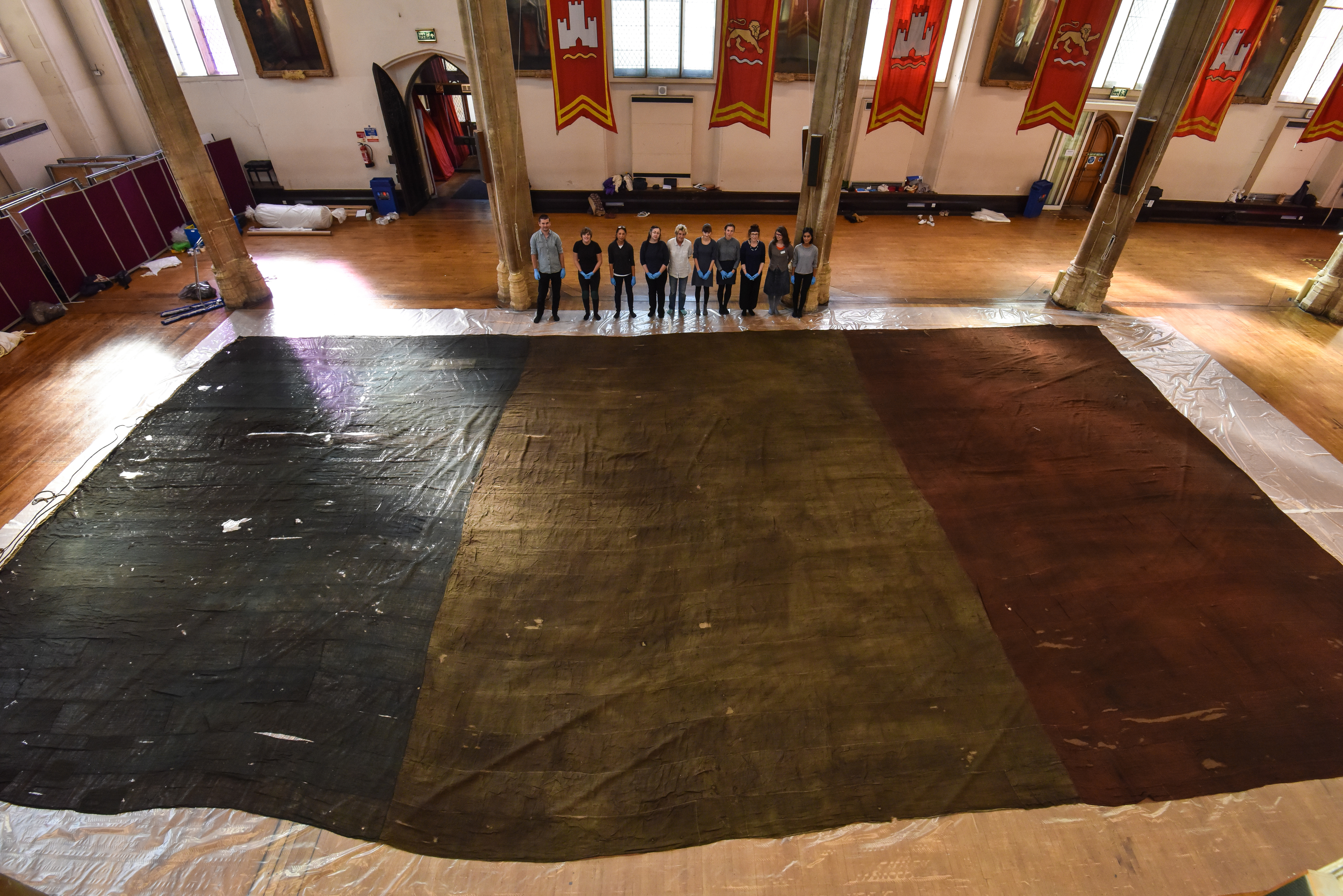 Captured Le Genereux Flag