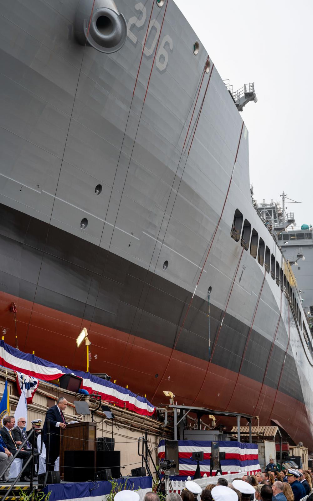 USNS Harvey Milk Christening Ceremony