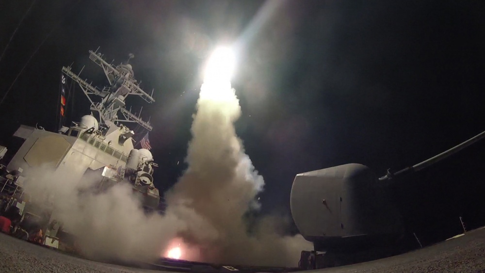 US Tomahawk missile
