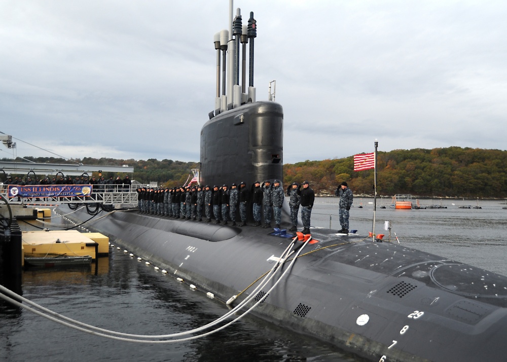 Virginia-Class submarine PCU Illinois