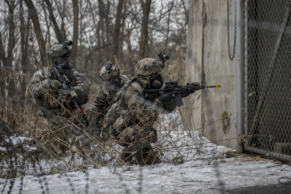 U.S. Army and South Korean Army take part in Exercise Warrior Strike IX