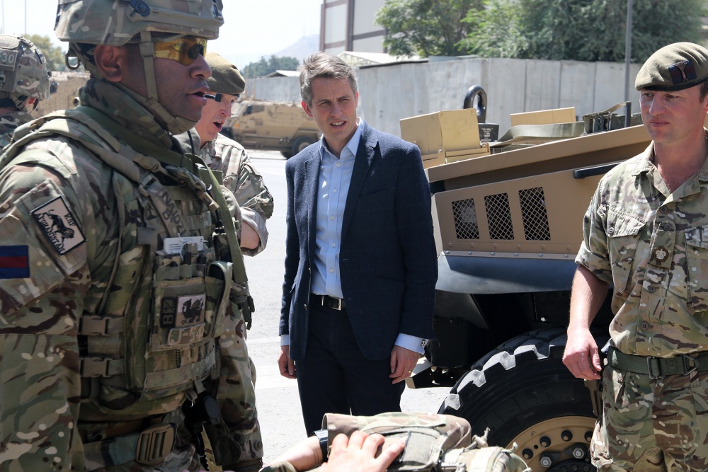 Gavin Williamson Afghanistan DVIDS