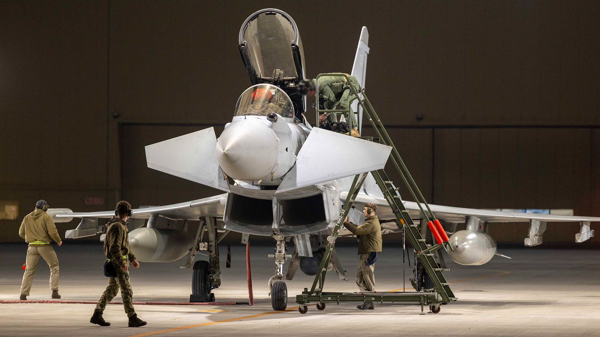 British pilots have now racked up more than 230 flying hours in defence of the Eastern Mediterranean