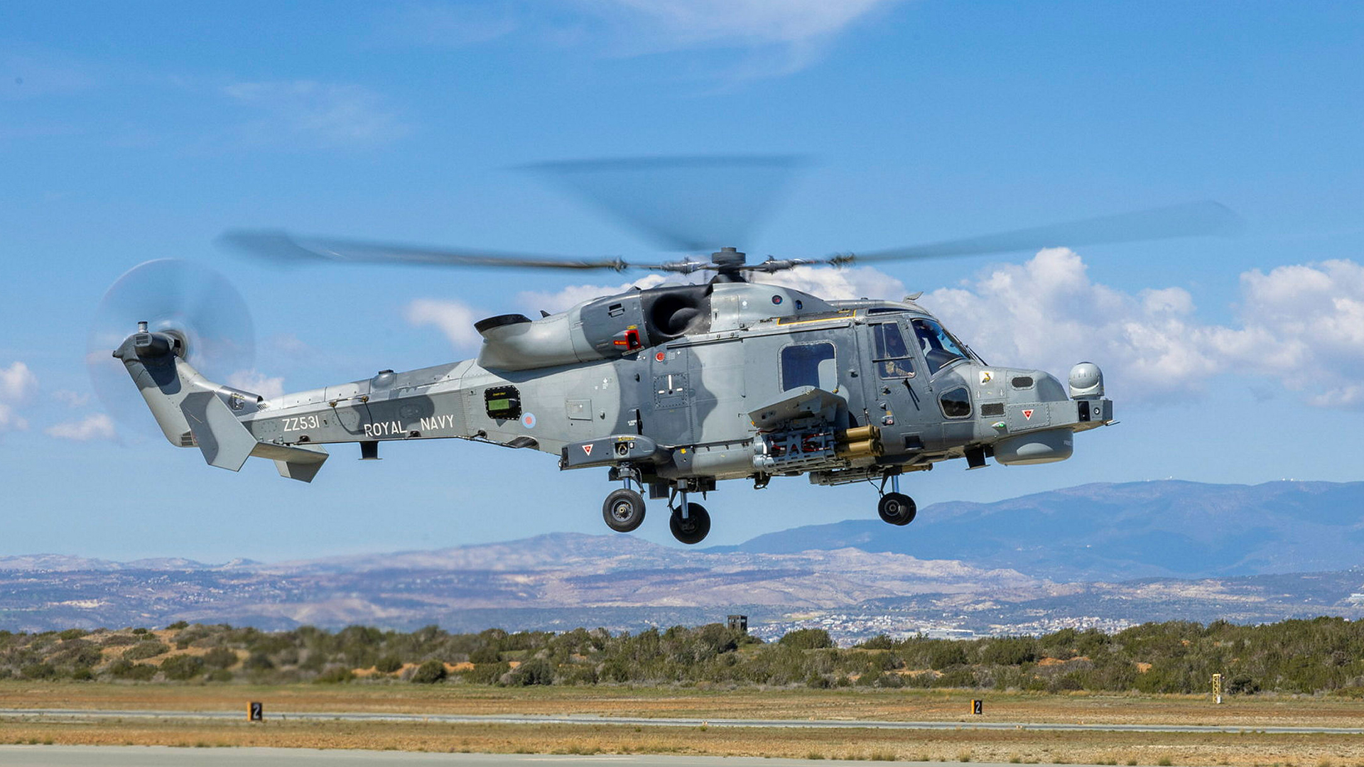 The Wildcats, which were flown to Cyprus on board RAF transport, will be able to use their Martlet missiles to shoot down any aerial threats launched by Iran or its allies