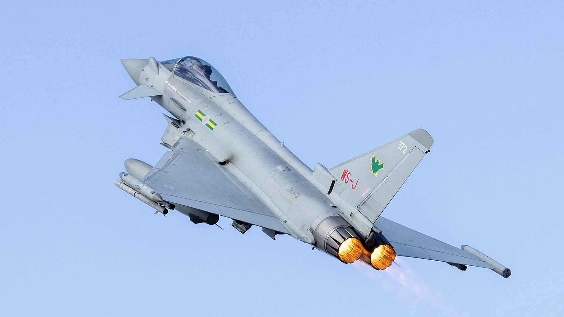 While numbers are down on the previous year, the Typhoon is still the most numerous fixed-wing aircraft in service (Picture: MOD)